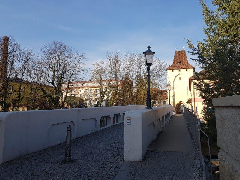 Beroun - most přes Berounku a Pražská brána