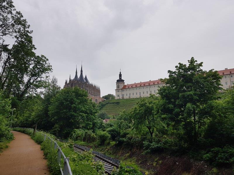 chrám sv.Barbory a Jezuitská kolej