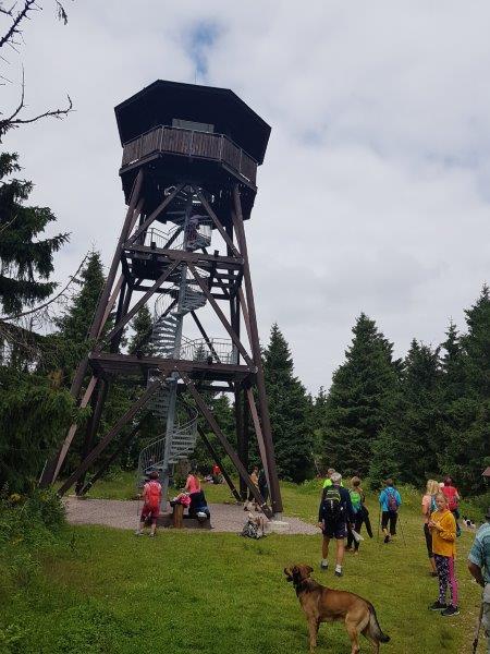 Anenský vrch - rozhledna Anna