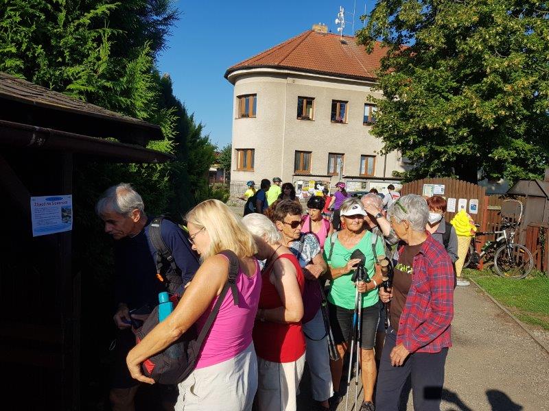 registrace na pochod, 14km