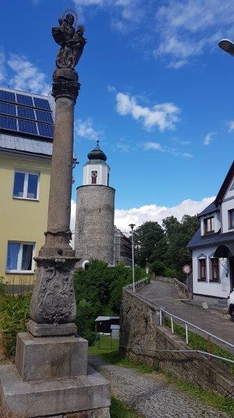 kostelohrad v Žulové