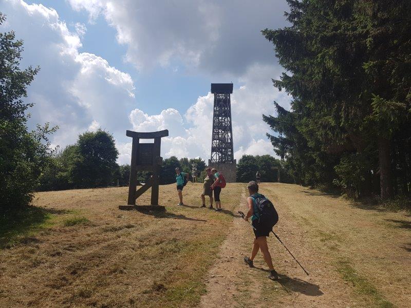 rozhledna na Velkém Lopeníku