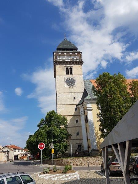 věž kostela sv. Vavřince