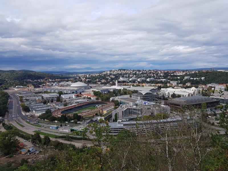 vyhlídka na Brno z Červeného kopce