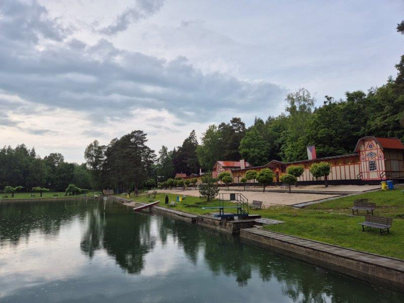 přírodní koupaliště Dachova