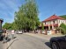 start a cíl pochodu, Karlštejn, žel.stanice